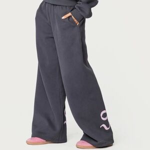 Edikted Bonney Bow Detail Sweatpants